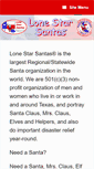 Mobile Screenshot of lonestarsantas.org